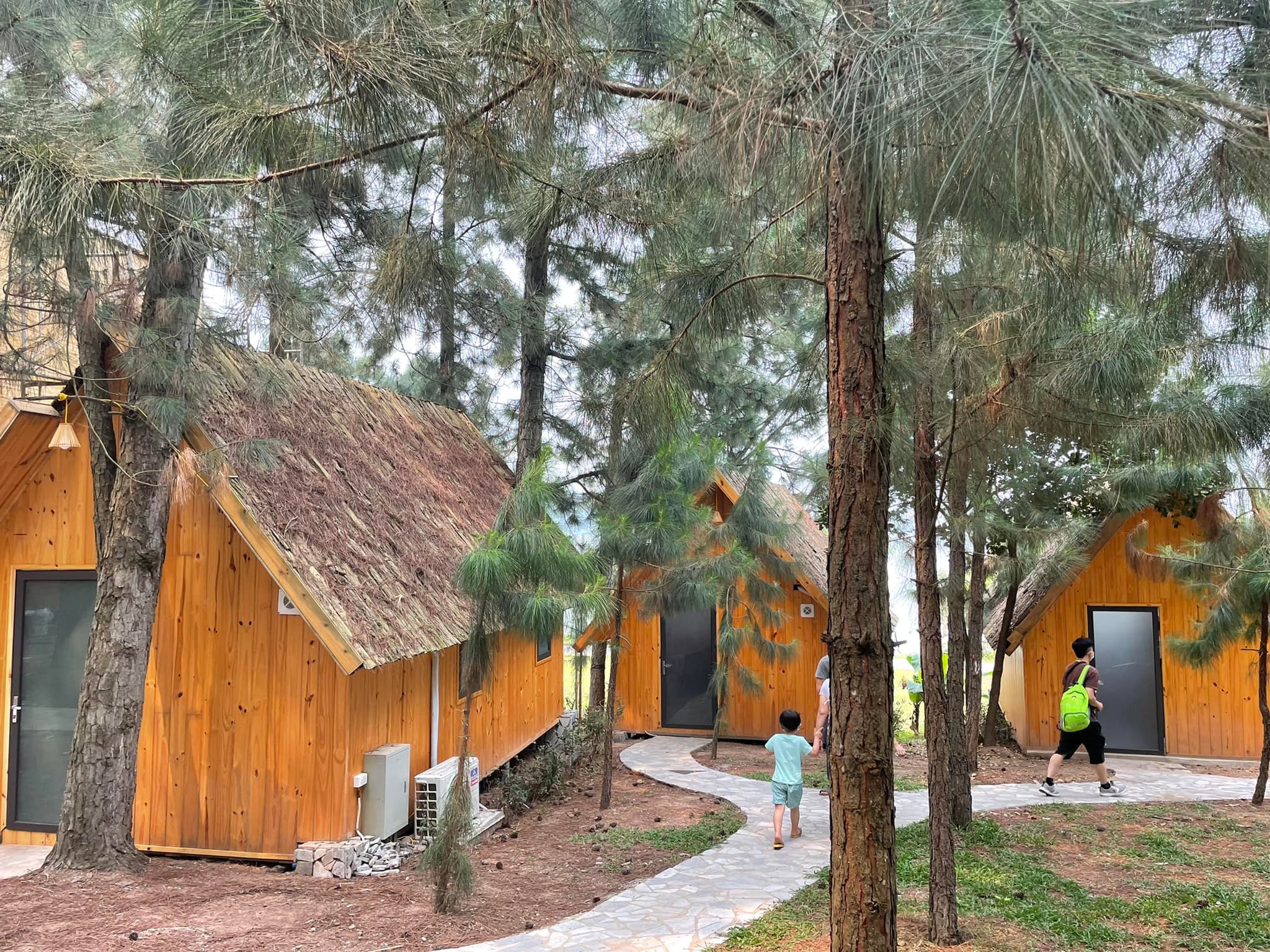 Các căn bungalow tại Đảo Ngọc Resort Đại Lải